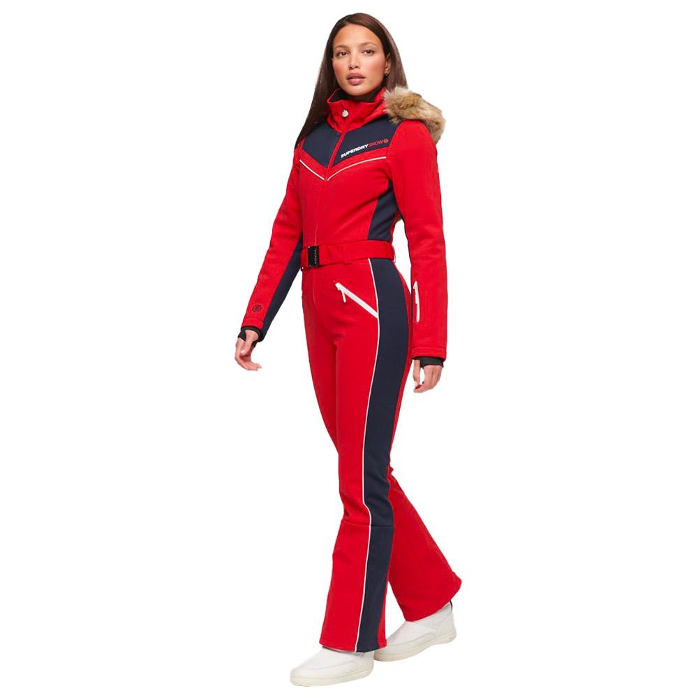 Combinaison Superdry Ski Suit W Hike Red Hiver 2024 Glisshop