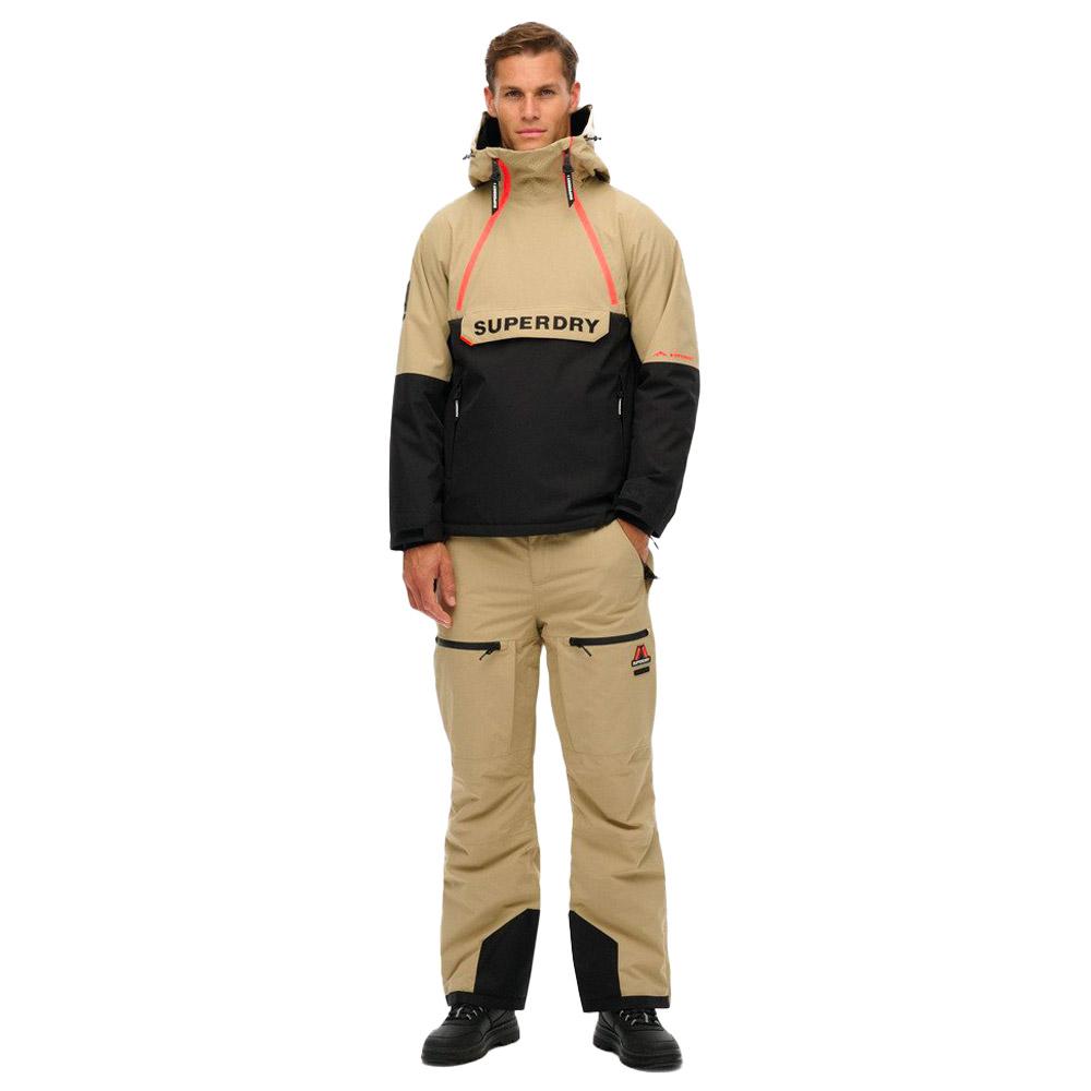 Superdry Ski Jacket Freestyle Overhead Ski Jacket M's Beige
