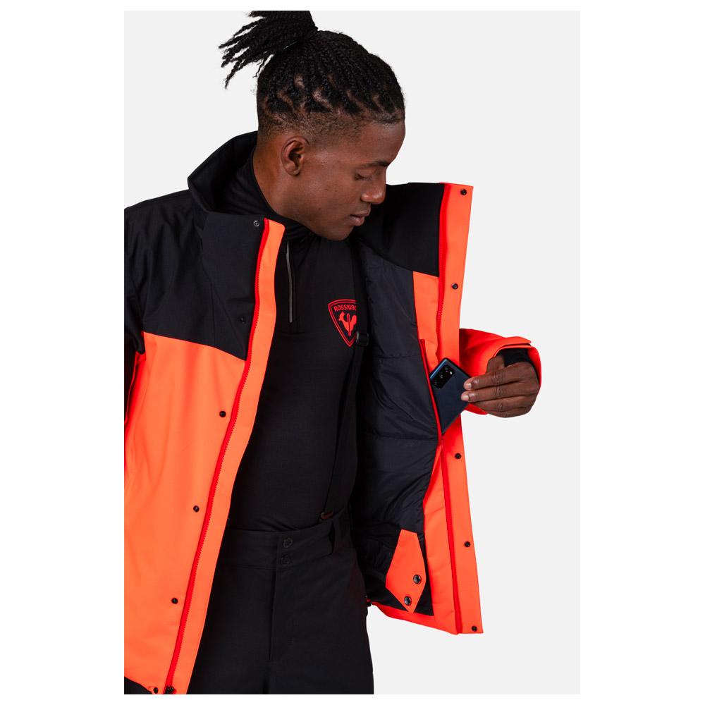 Rossignol Ski Jacket Hero Velika Insulated Jacket Neon Red