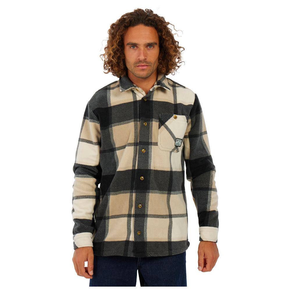 Protest - PrtMitchel Outdoor Over Shirt True Black - L - Shirt