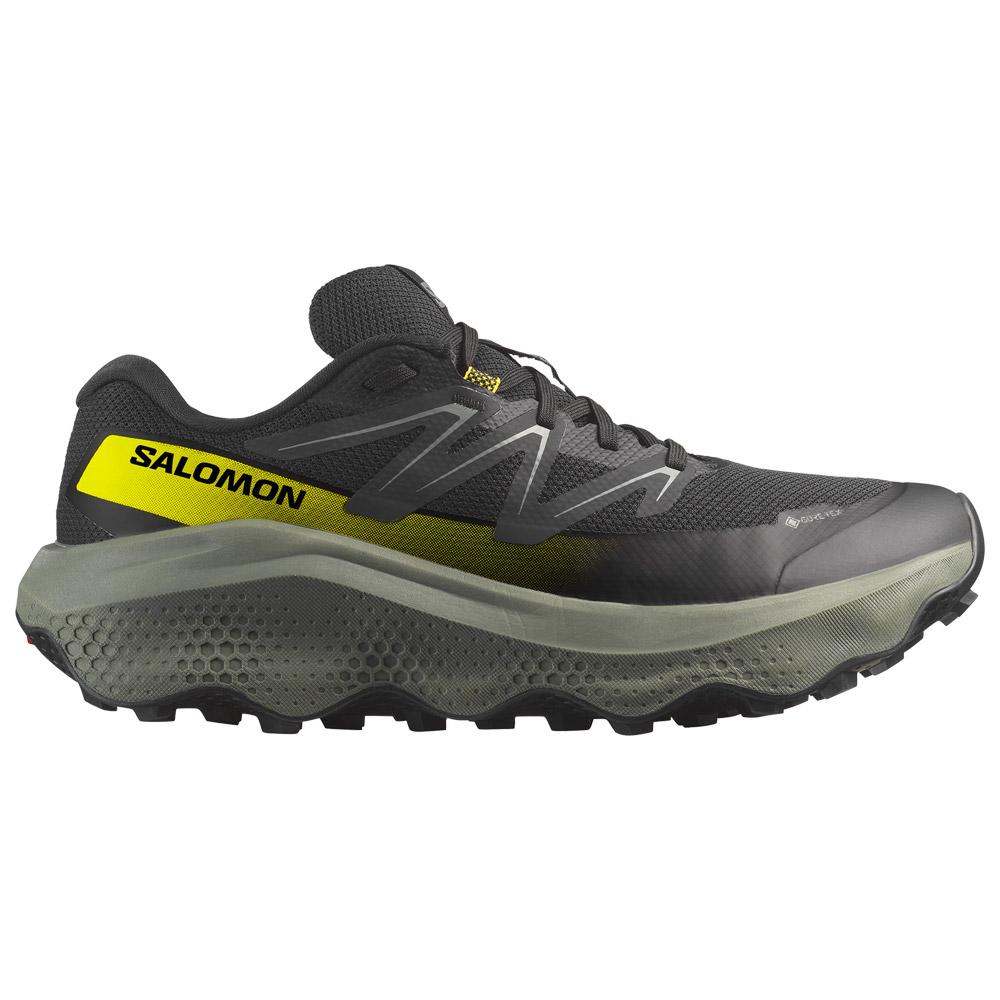 Salomon - Ultra Flow 2 Gore-Tex Black Sedona Sage Incaberry - 10 - Trailrunning-Schuhe - Größe 10 - Schwarz - Herren - Glisshop.de