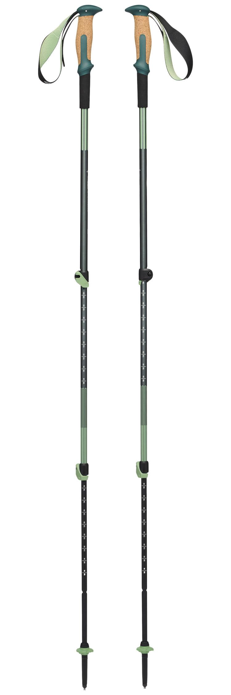 Black Diamond - Trail Vista Shock Trek 110-140 cm Deep Woods - Trail running poles