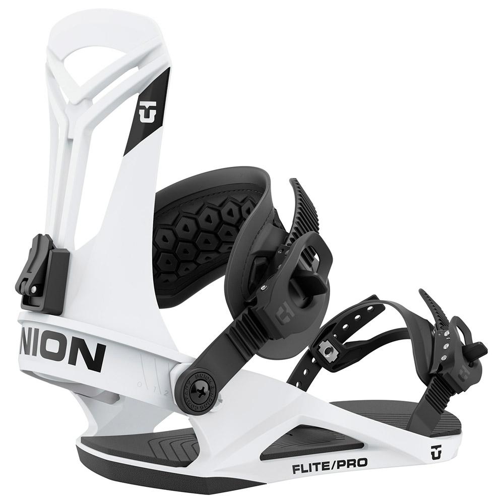 Union Snowboard binding Flite Pro White - Winter 2023 | Glisshop