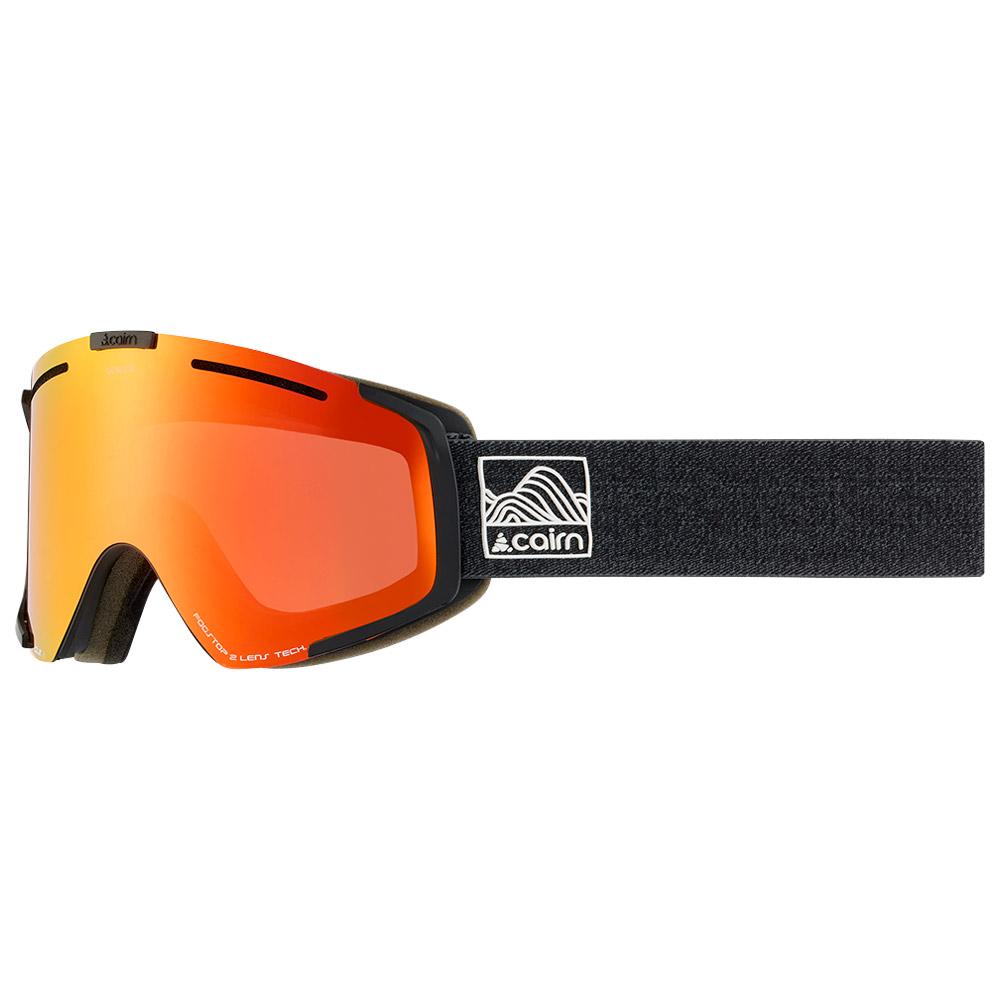 Cairn - Genesis Mat Black Red - Skibrille - Schwarz - Herren - Glisshop.de