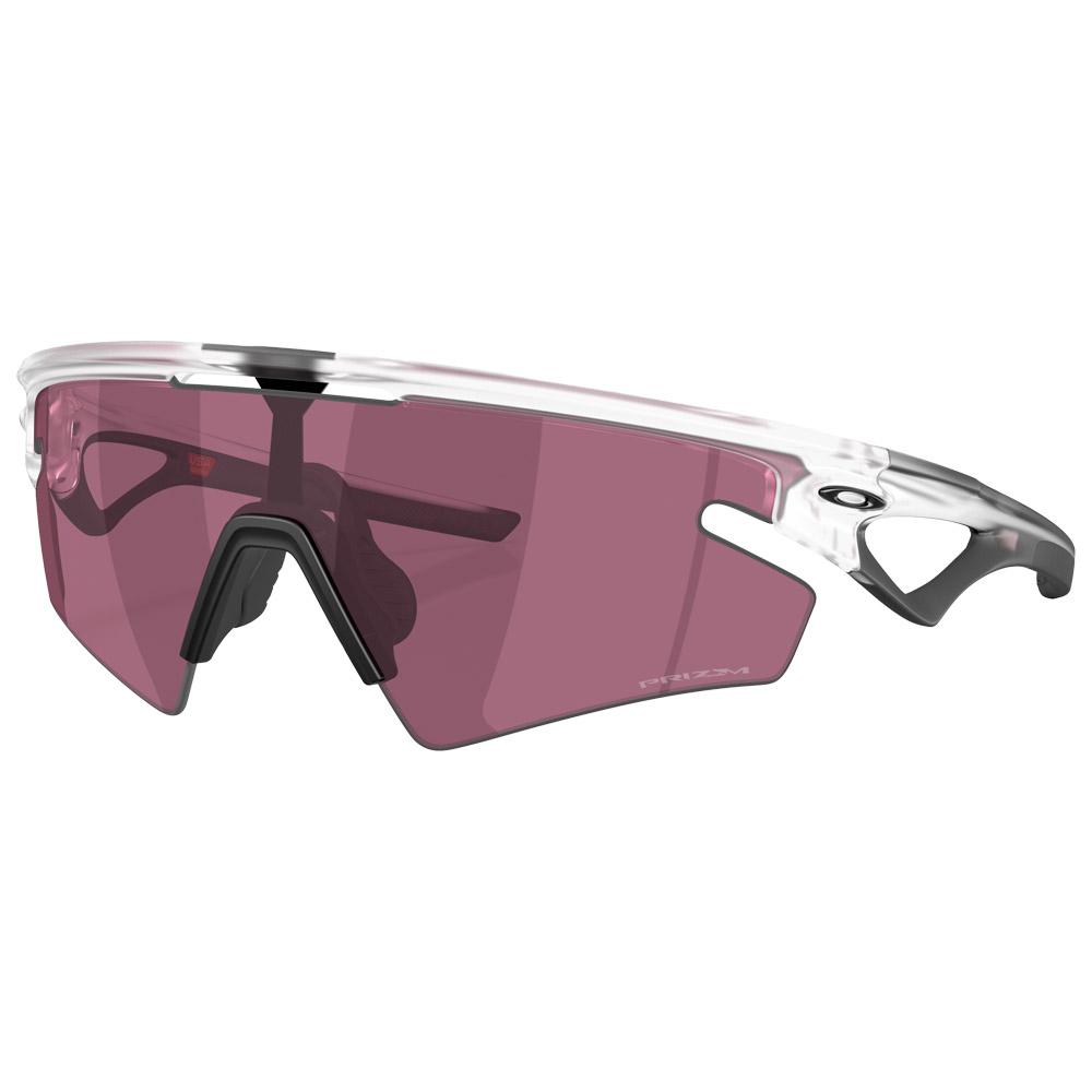 Oakley - Sphaera Slash Matte Clear Prizm Road Black - Sonnenbrille - Schwarz - Glisshop.de