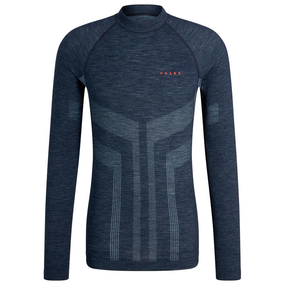 Falke Technical underwear Wool-Tech Longsleeved Shirt Trend M Space Blue -  Winter 2023 | Glisshop