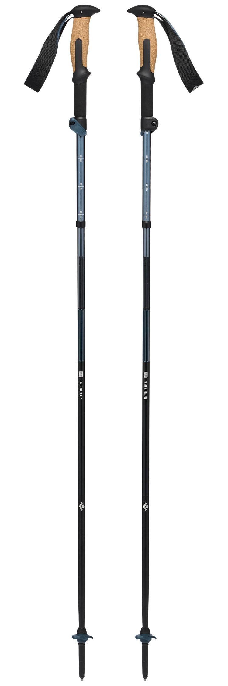 Black Diamond - Trail Vista Flz Midnight Blue - 120-135 - Trail running poles