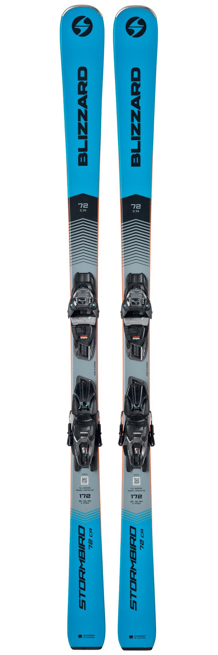 Blizzard - Pack Ski Stormbird 72 Ca - 160 + Tpc 11 Demo Black Silver - Ski