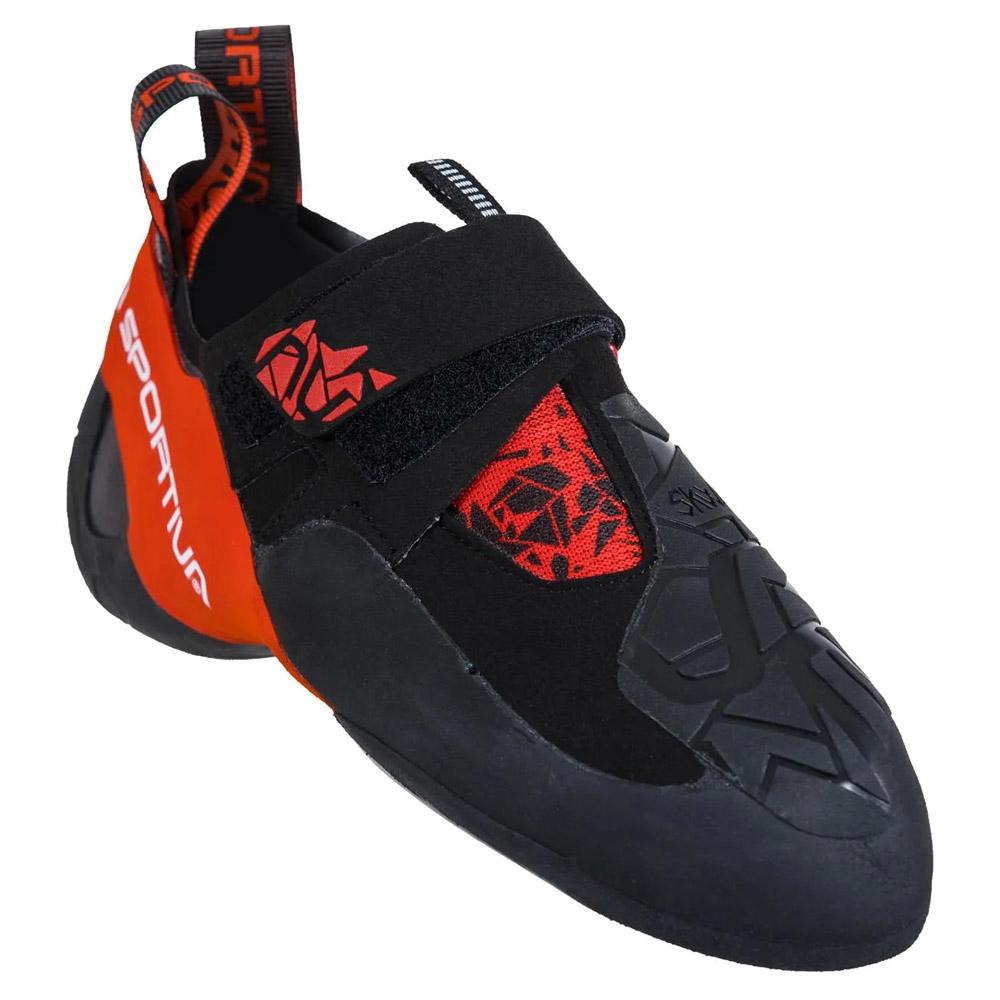 La Sportiva Pies de gato Skwama Black Poppy Keypoints La Sportiva Pies de gato Skwama Black Poppy Keypoints