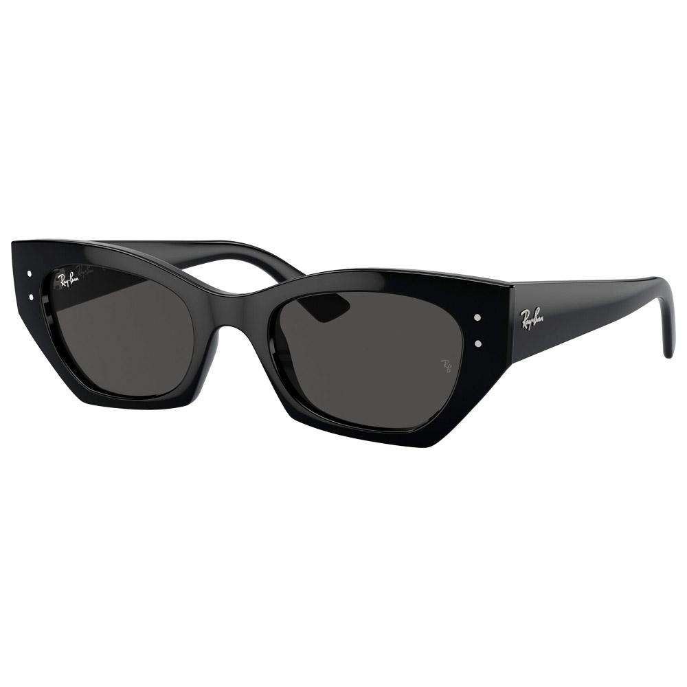 Ray Ban - RB4430 Zena Polished Black Dark Grey - 49 - Sunglasses