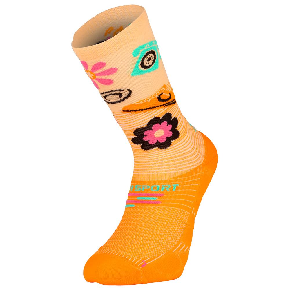 Bv Sport - Run Marathon Socks High Génération Running 70's - 36-38 - Socks