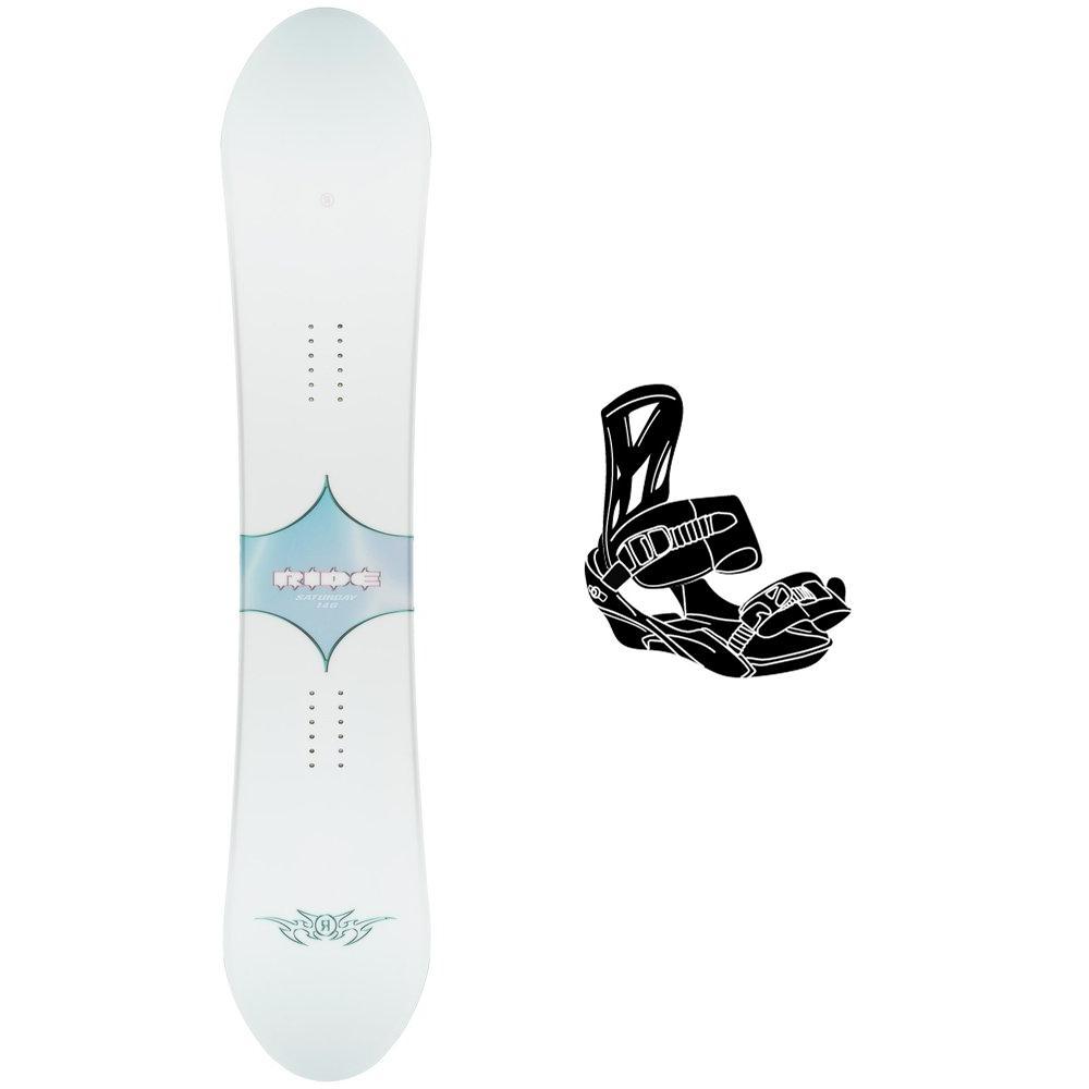 Ride - Pack Snowboard Saturday - 154 + Queen - Snowboard