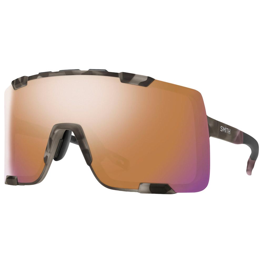 Smith - Syncline Matte Salt Haze Chromapop Rose Gold Mirror + Clear - Sunglasses