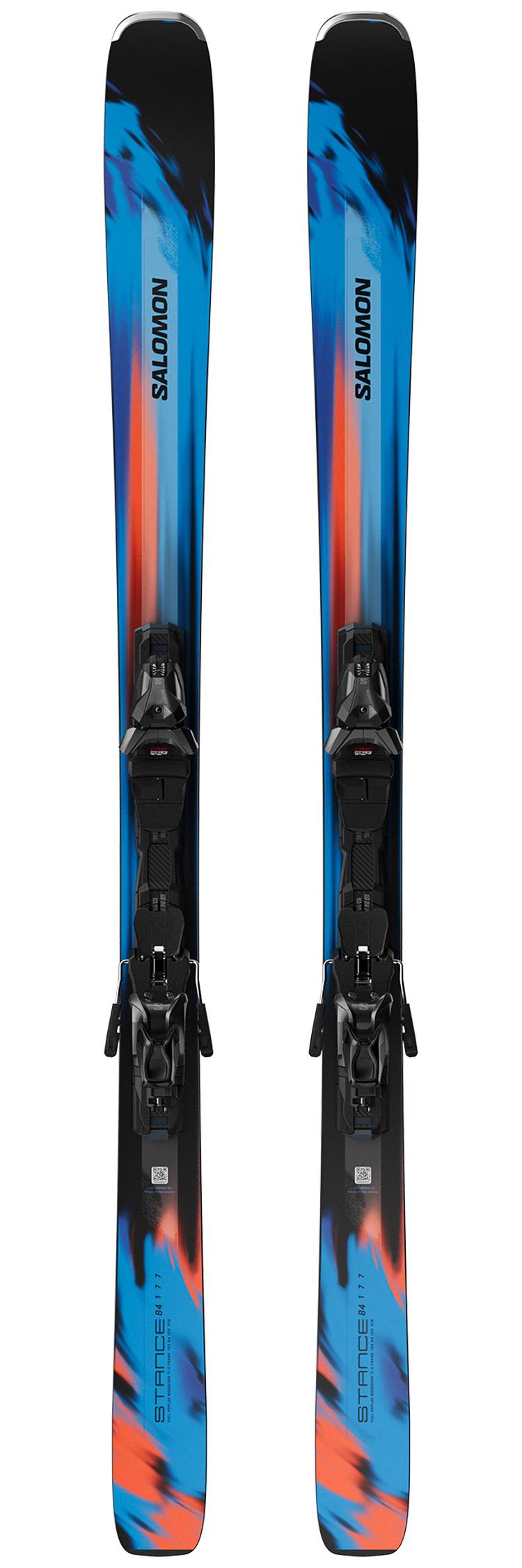 Salomon - Pack Ski E Stance 84 - 161 + E M11 Gw L90 Black Grey - Ski