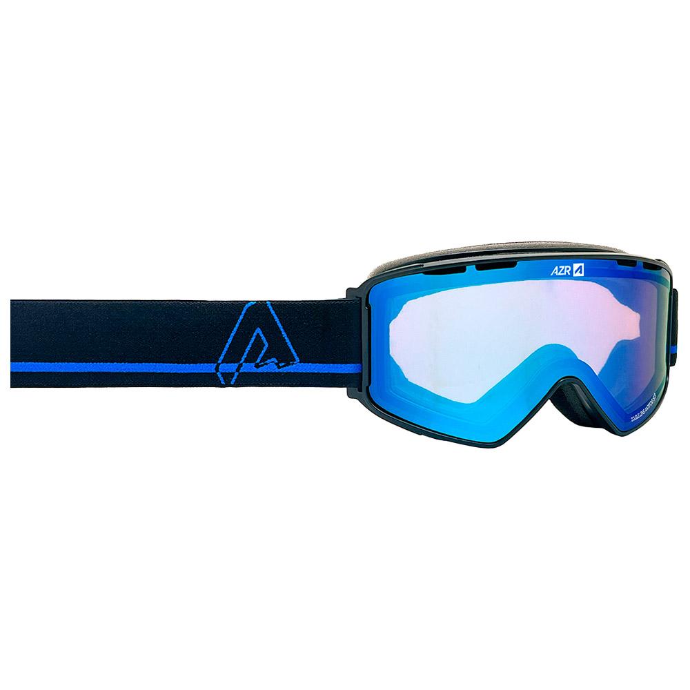 AZR - Twister Otg Noir Mat Irisé Bleu - Goggles