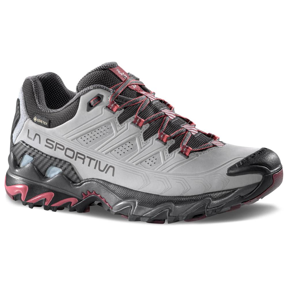 La Sportiva - Ultra Raptor II Leather Gore-Tex Woman Cloud Redwood - 40 - Fast-Hikingschuhe - Größe 40 - Rot - Damen - Glisshop.de