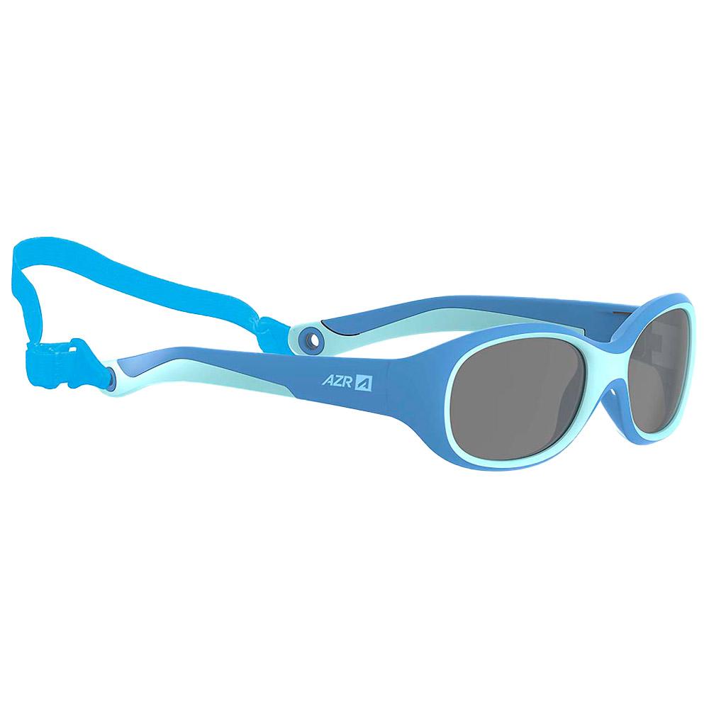 AZR - Teddy + Bleue Mate Gris Miroir - Sunglasses