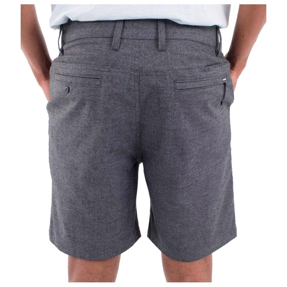 Short Hurley H2O Dri Coastal 19 Black Heather Verano 2025 Glisshop