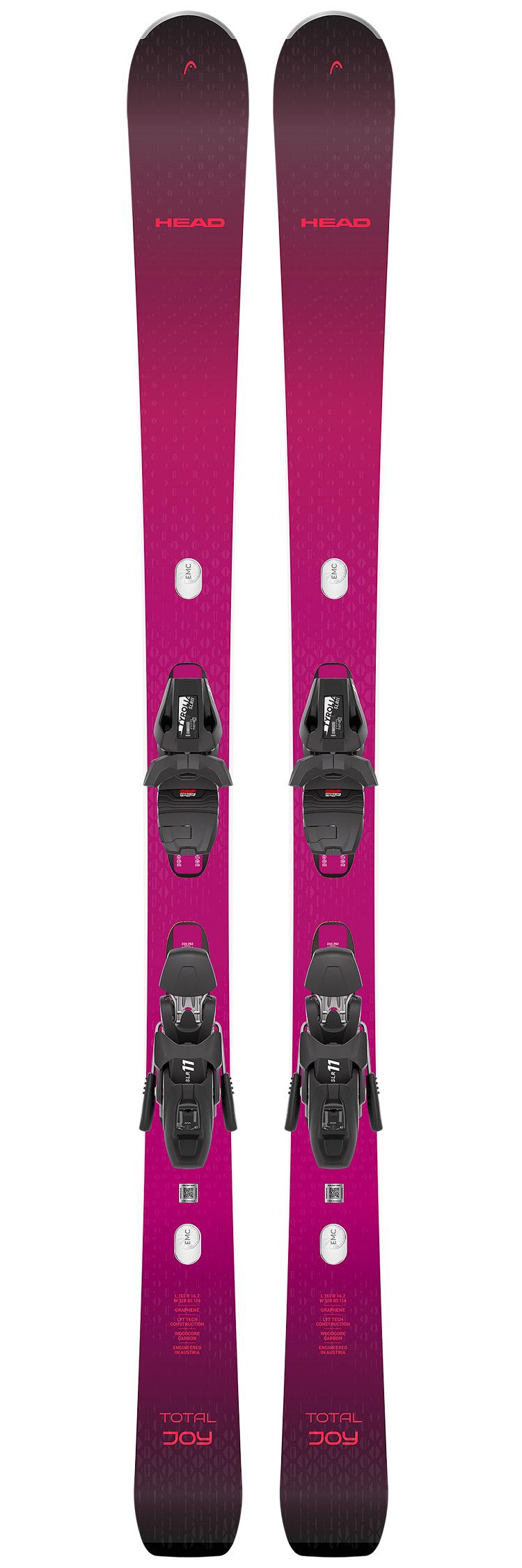 Head - Pack Ski E-Total Joy - 168 + Slr 11 Gw Br.85 Matt Black - Ski