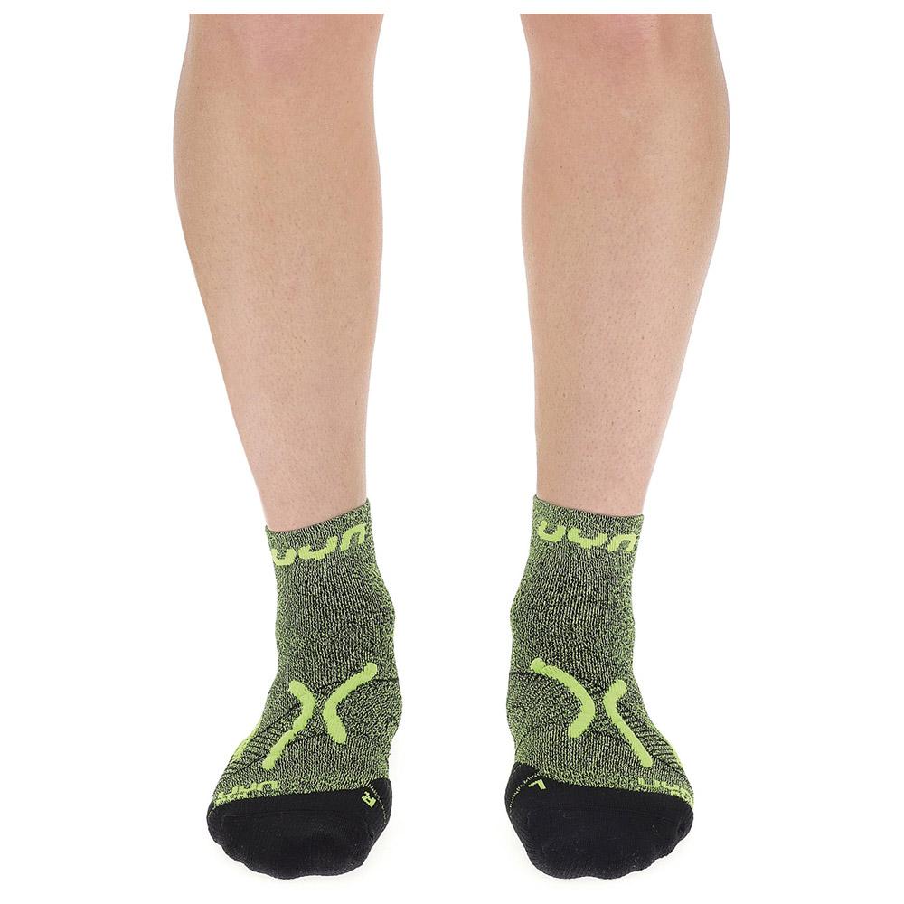 UYN Calze Uomo - Cycling Ghost - Black/Yellow Fluo