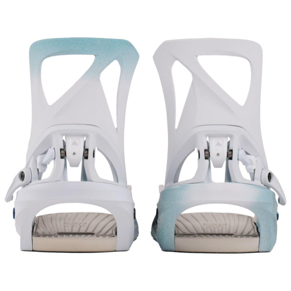 Fixation De Snowboard Burton Step On Pour Femme - Vert Foncé Et Blanc - Neuf Sous Emballage D'origine