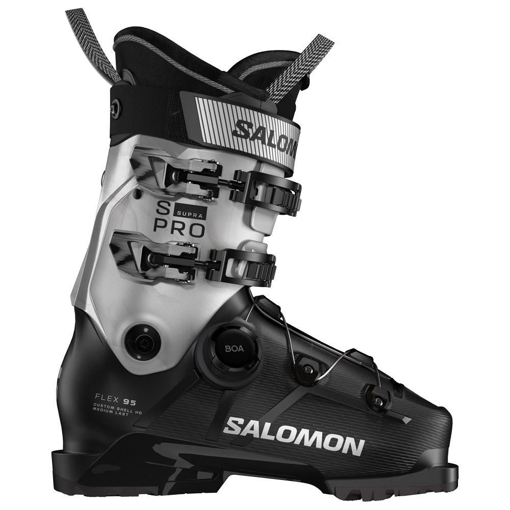 Salomon - S/Pro Supra Boa 95 W Black Silver Metal - 23-23.5 - Ski boots
