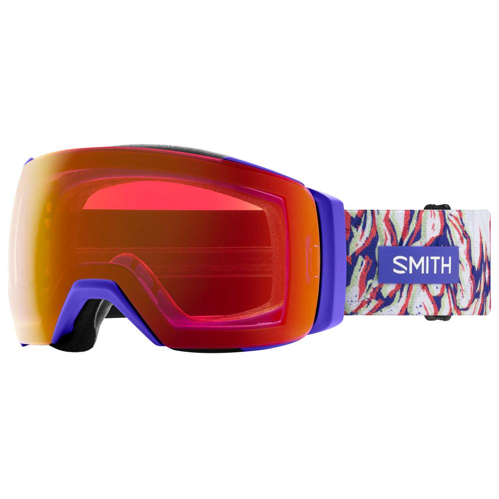 Smith - I/O Mag XL Ultraviolet Peaking Chromapop Pro Photochromic Red Mirror + Chromapop Storm Amber - Skibrille - Rot - Herren - Glisshop.de