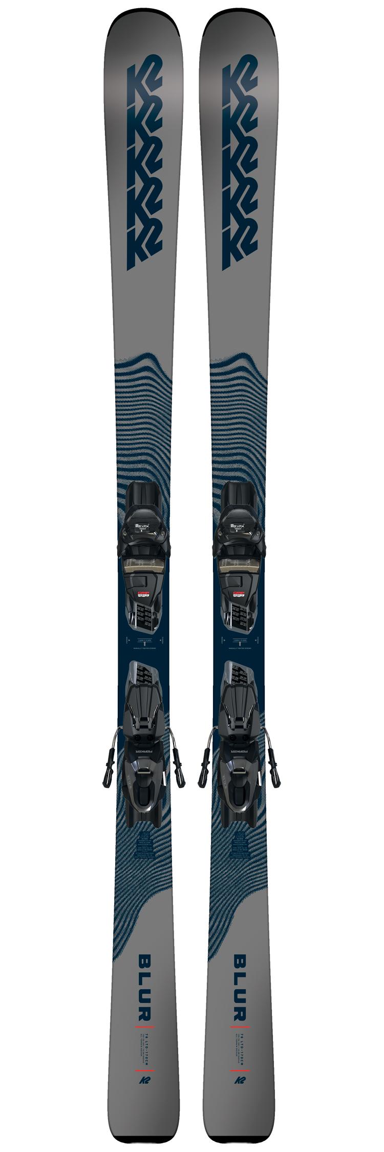 K2 - Pack Ski Blur 76 Quikclik Free Ltd - 163 + M3 11 Compact Quikclik 85mm Black Anthracite - Ski