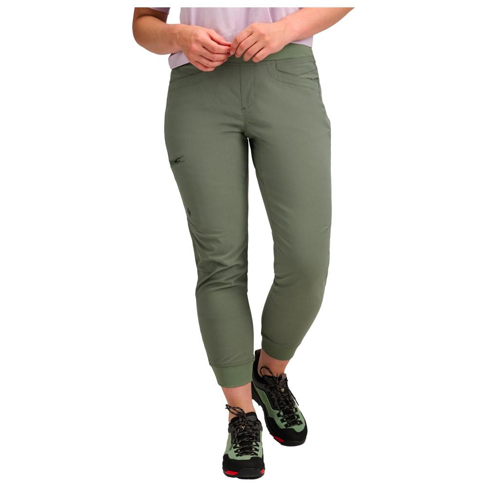 Black Diamond - W Technician Jogger Pants Laurel Green - S - Climbing pants