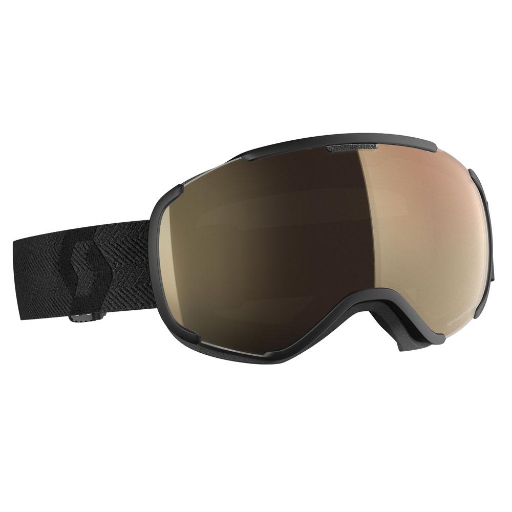 Masque De Ski / Snow Scott LCG Compact LS White/black Light Sensitive Blue Chrome