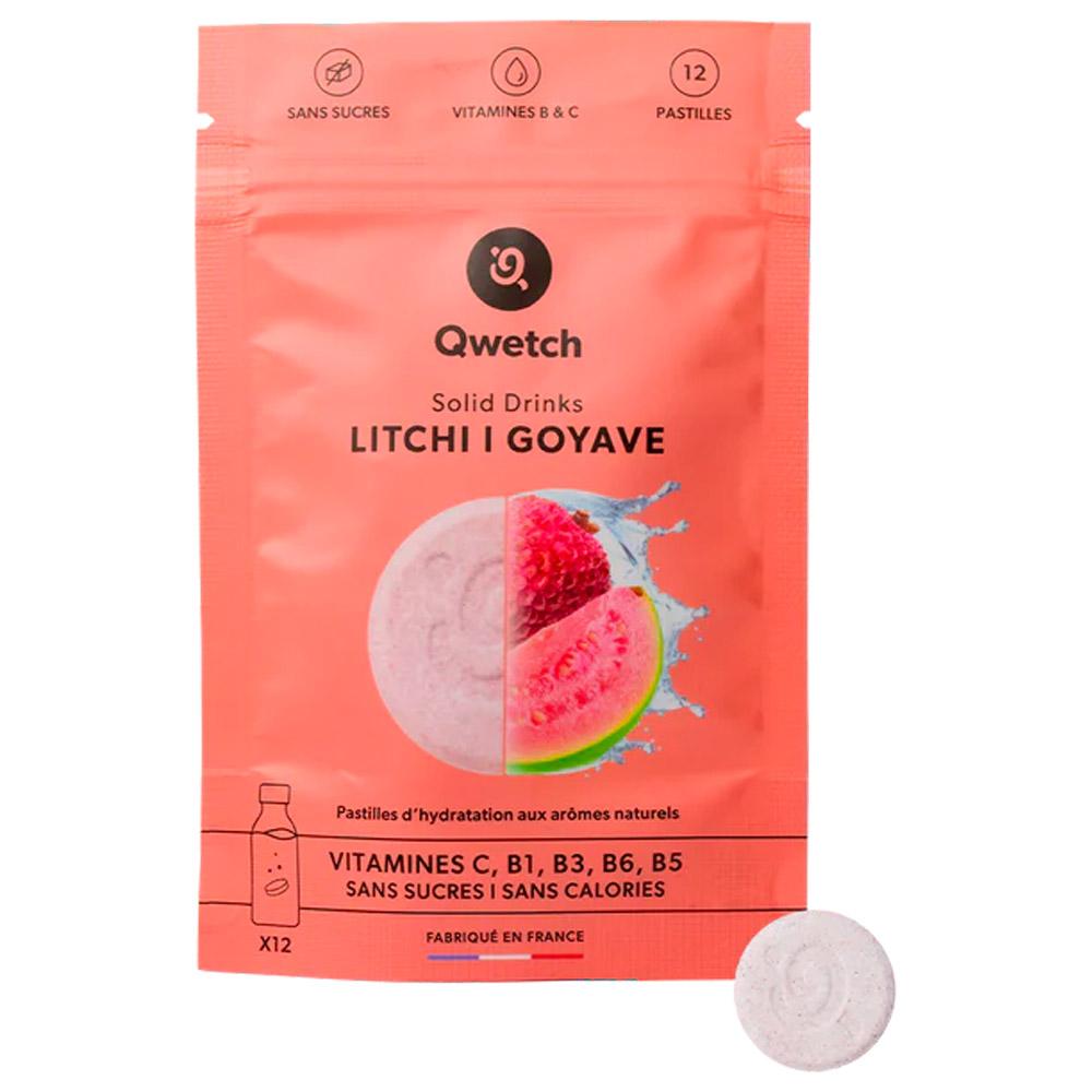 Qwetch - Solid Drinks Bio (x12) Litchi & Goyave - Drink