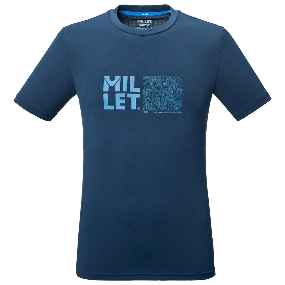 Millet - Seneca Short Sleeve Saphir - S - Hiking tee-shirt