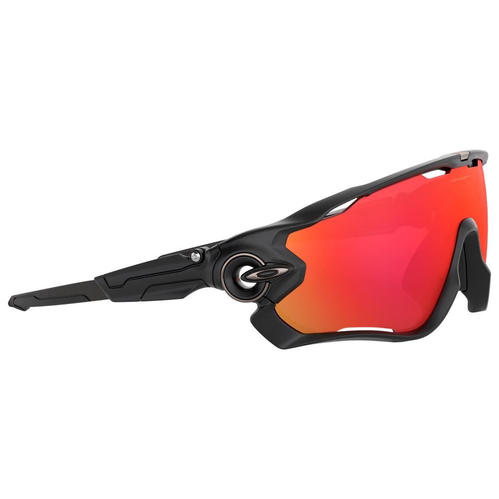 Oakley Sunglasses Jawbreaker Matte Black Prizm Trail Torch