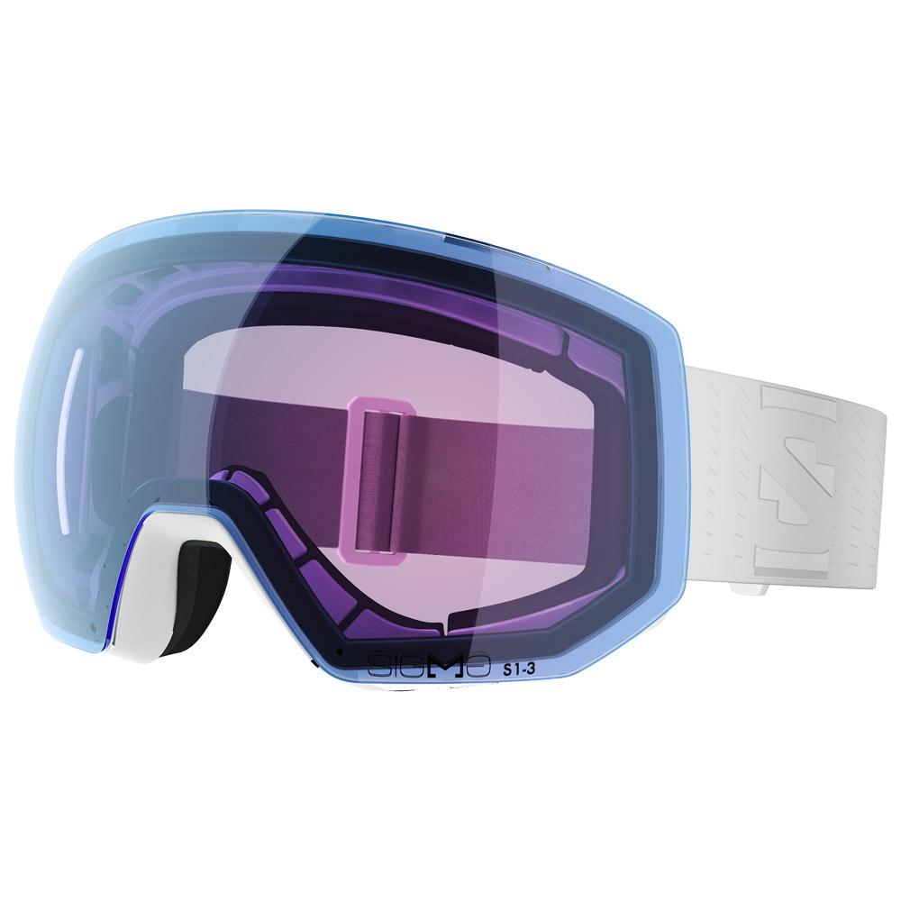 Salomon - Radium Pro White Sigma Photo Sky Blue - Goggles
