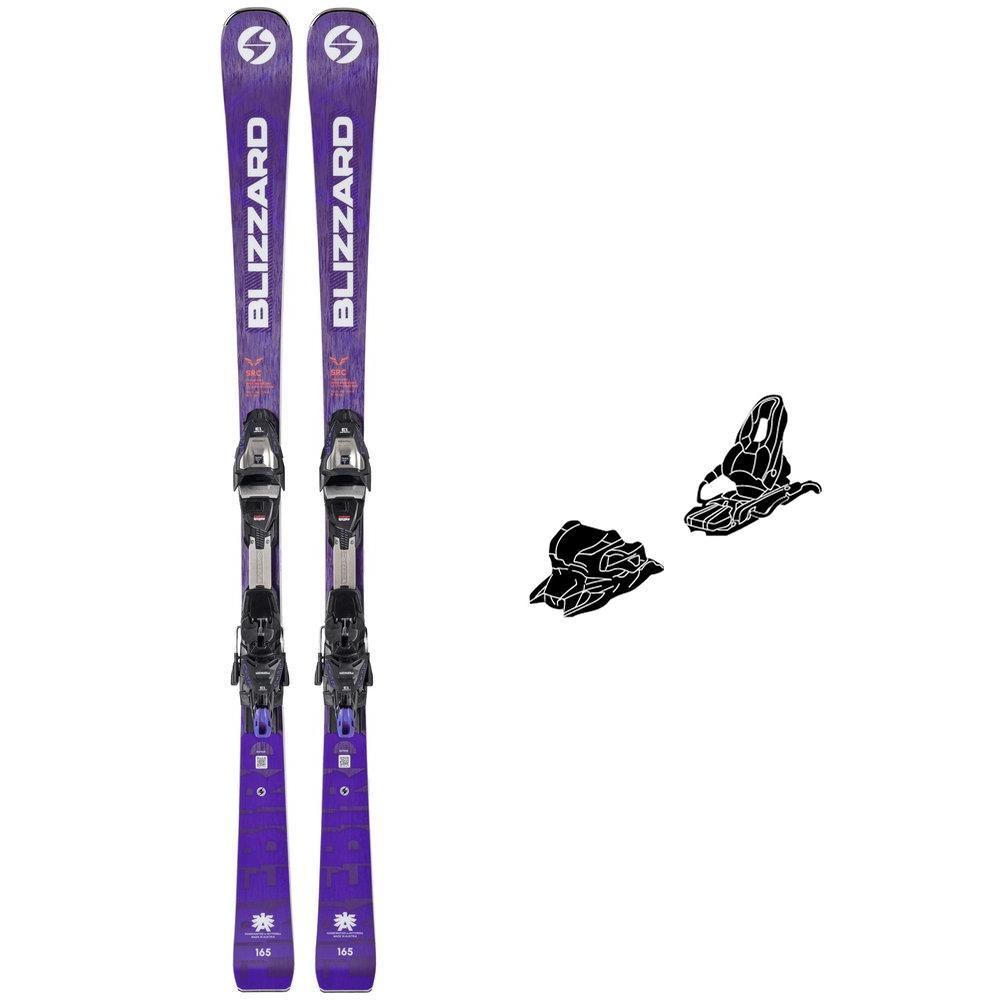 Blizzard - Pack Ski Firebird Src - 160 + Comp 13 Demo Black Purple - Ski