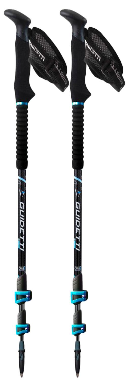 Guidetti - B Light Men Carbone/Alu 135 cm Noir Bleu - Poles