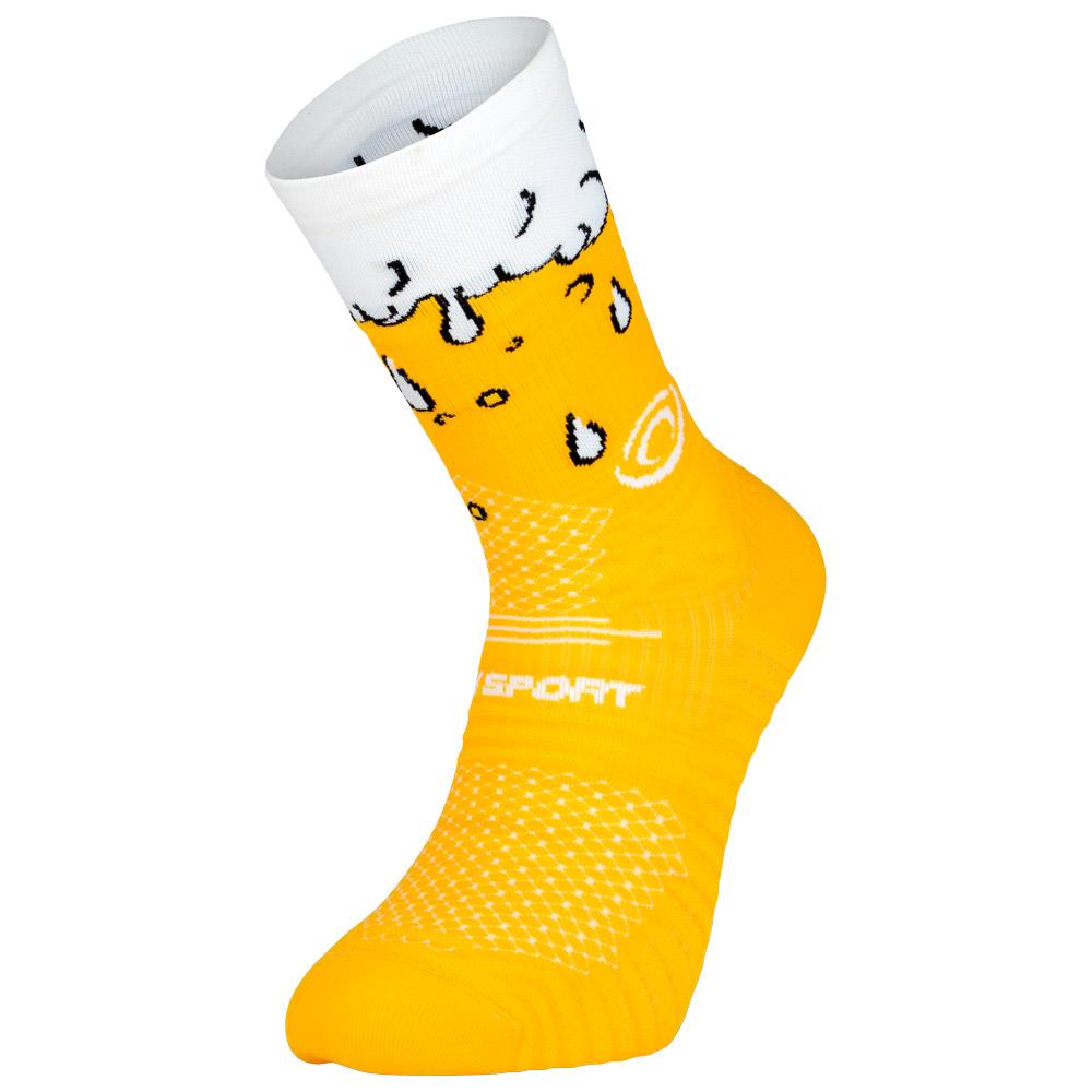Bv Sport - Trail Socks Ultra High Collector Bière Blonde - 45-47 - Socken - Größe 45-47 - CollectGold Bière Blonde - Glisshop.de