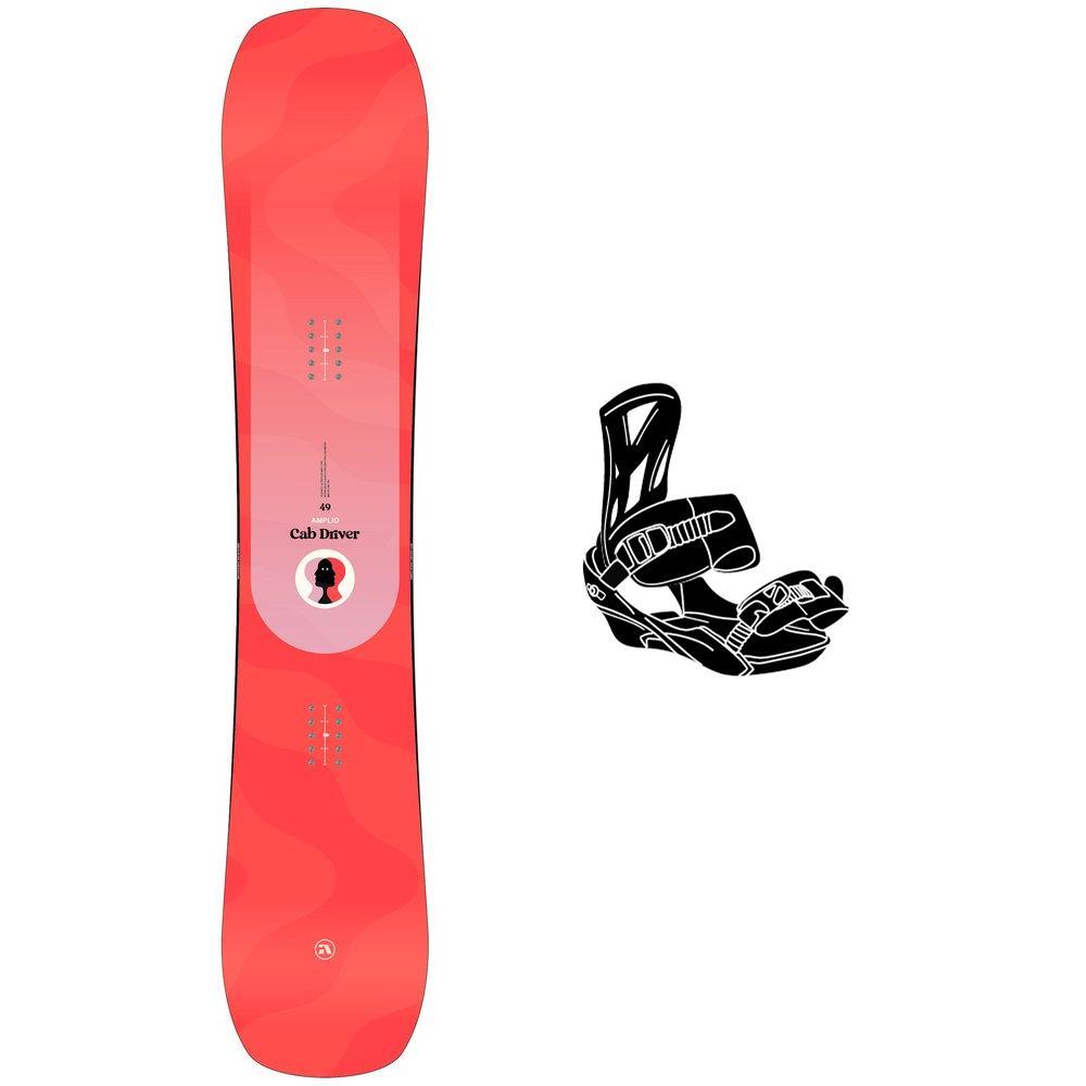 Amplid - Pack Snowboard Cab Driver - 155 + King - Snowboard