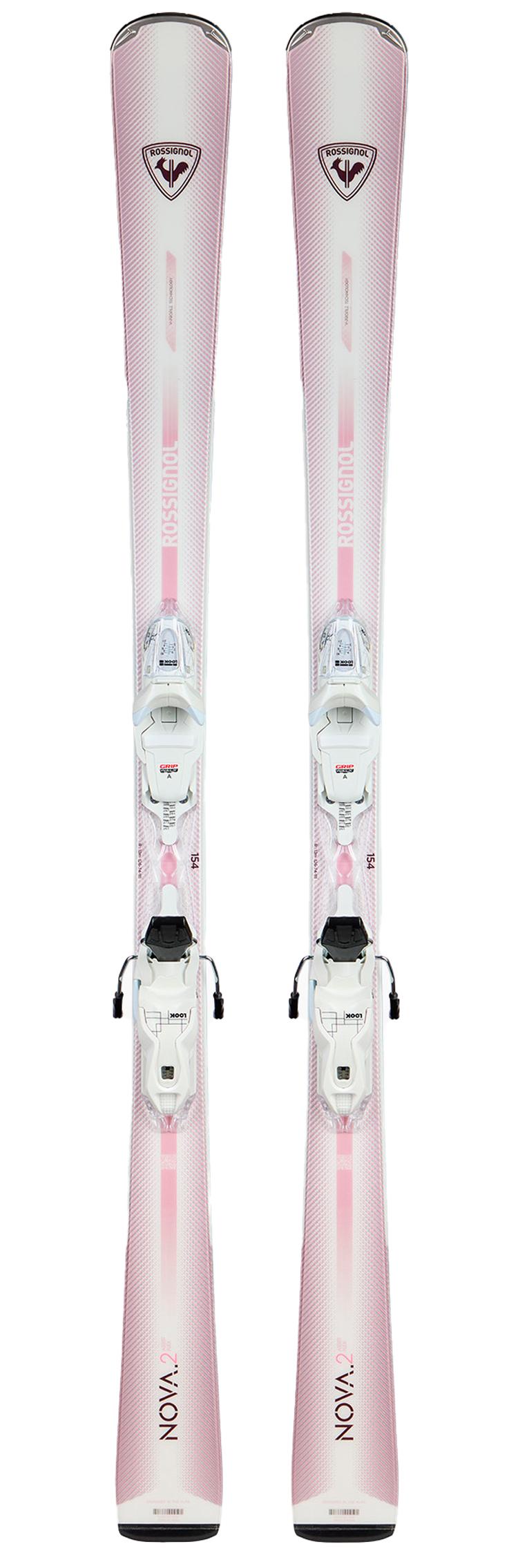 Rossignol - Pack Ski Nova 2 Xpress - 154 + Xpress W 10 Gw B83 Granit White - Ski