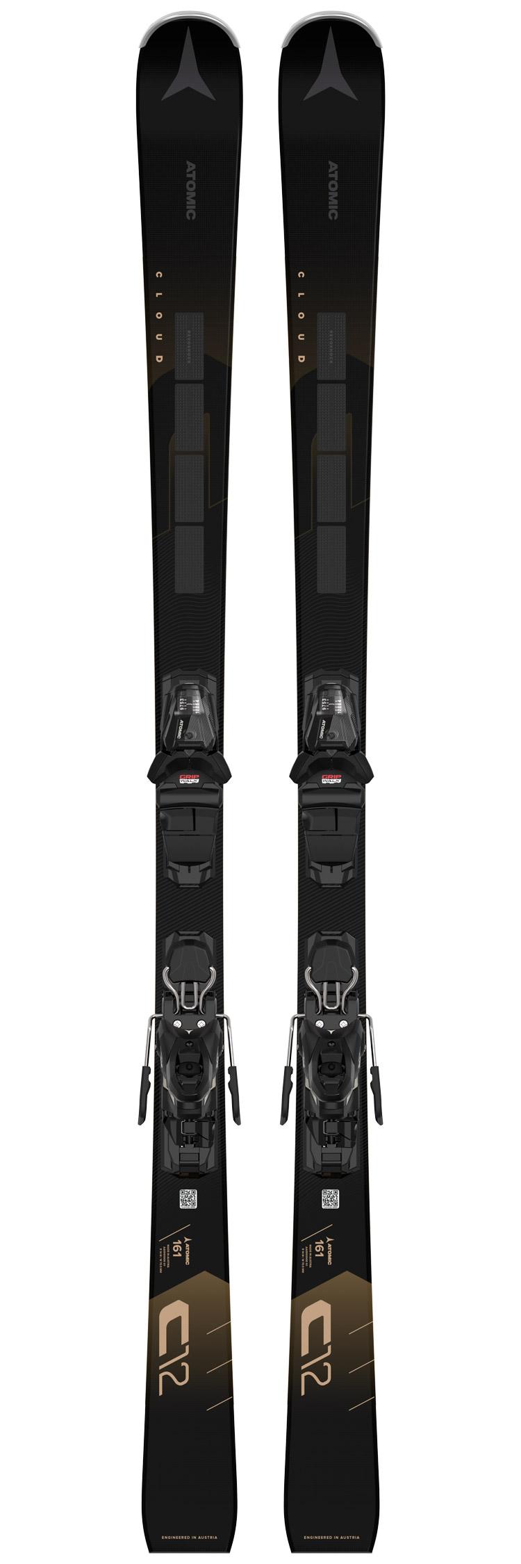 Skis Atomic Cloud 12 Avec Fixations - Occasion - Pour Femme - Longueur 141-150 Cm