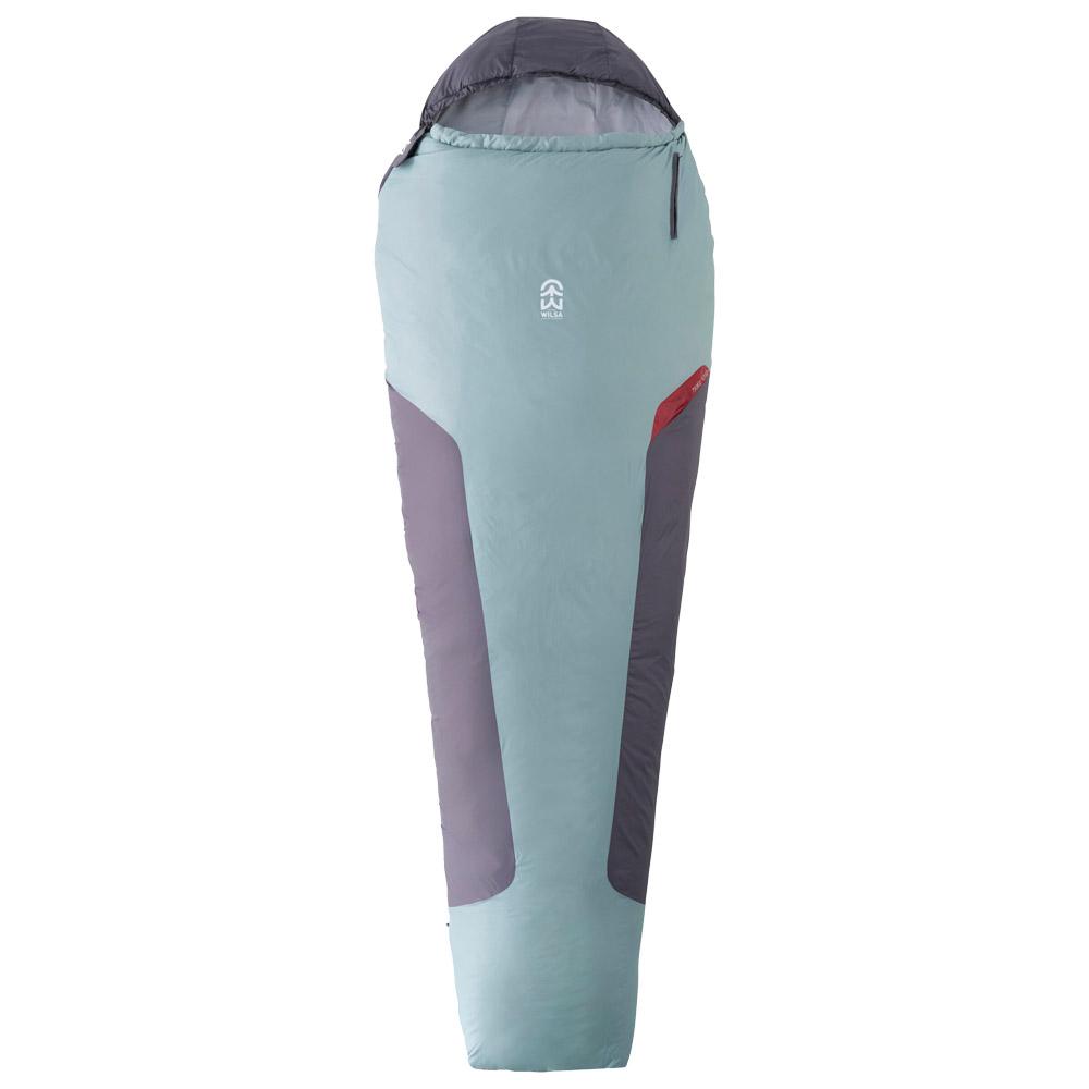 Wilsa - Trail 1200 Grey - Droitier - Schlafsack - Größe Droitier - Grau - Glisshop.de