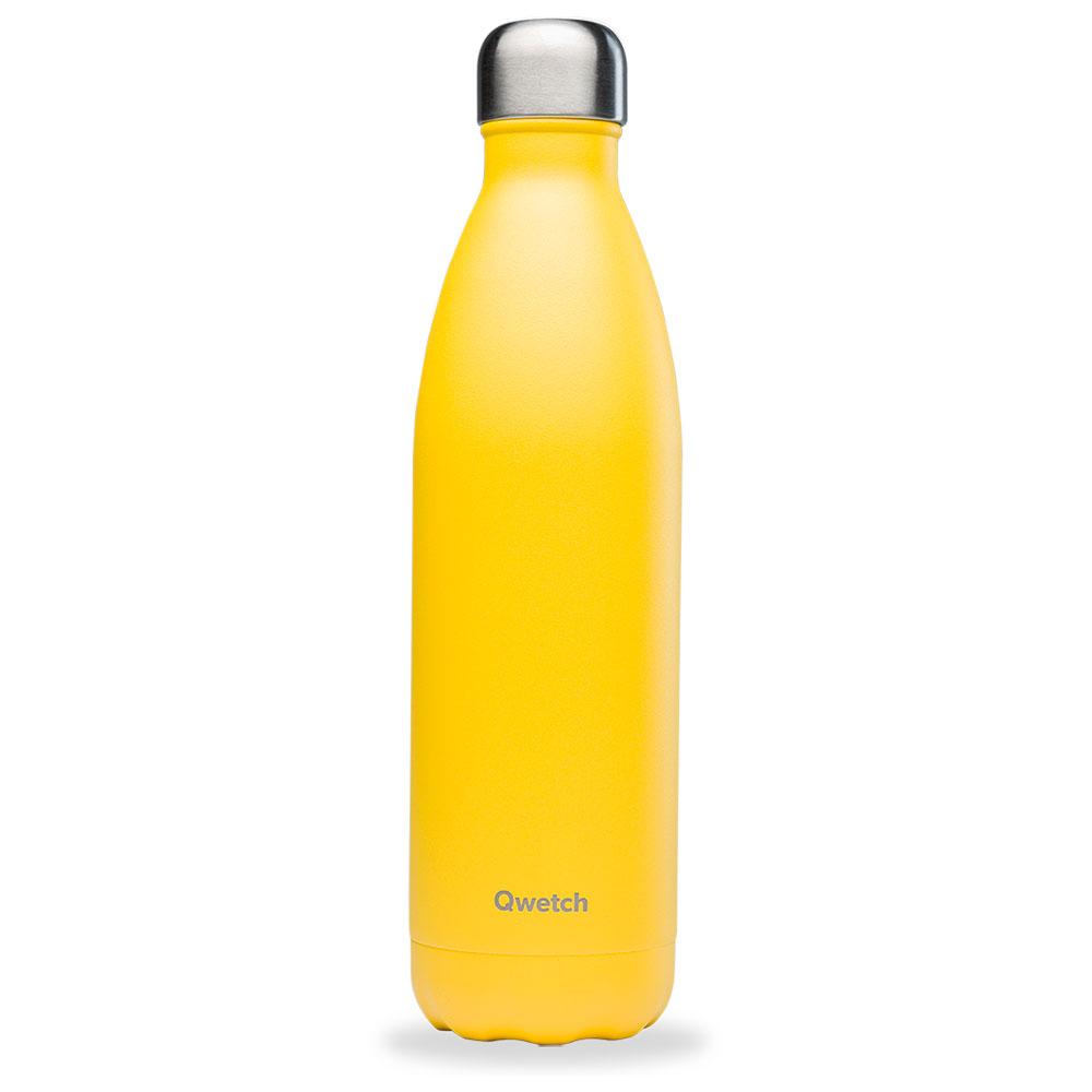 Qwetch - Originals 750 ml Matt Pop Jaune - Water Bottle
