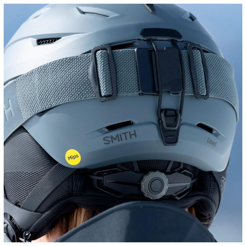 SMITH スノーヘルメット Level Matte Slate Smith Helmet Level Mips Matte Slate - Winter 2026 | Glisshop
