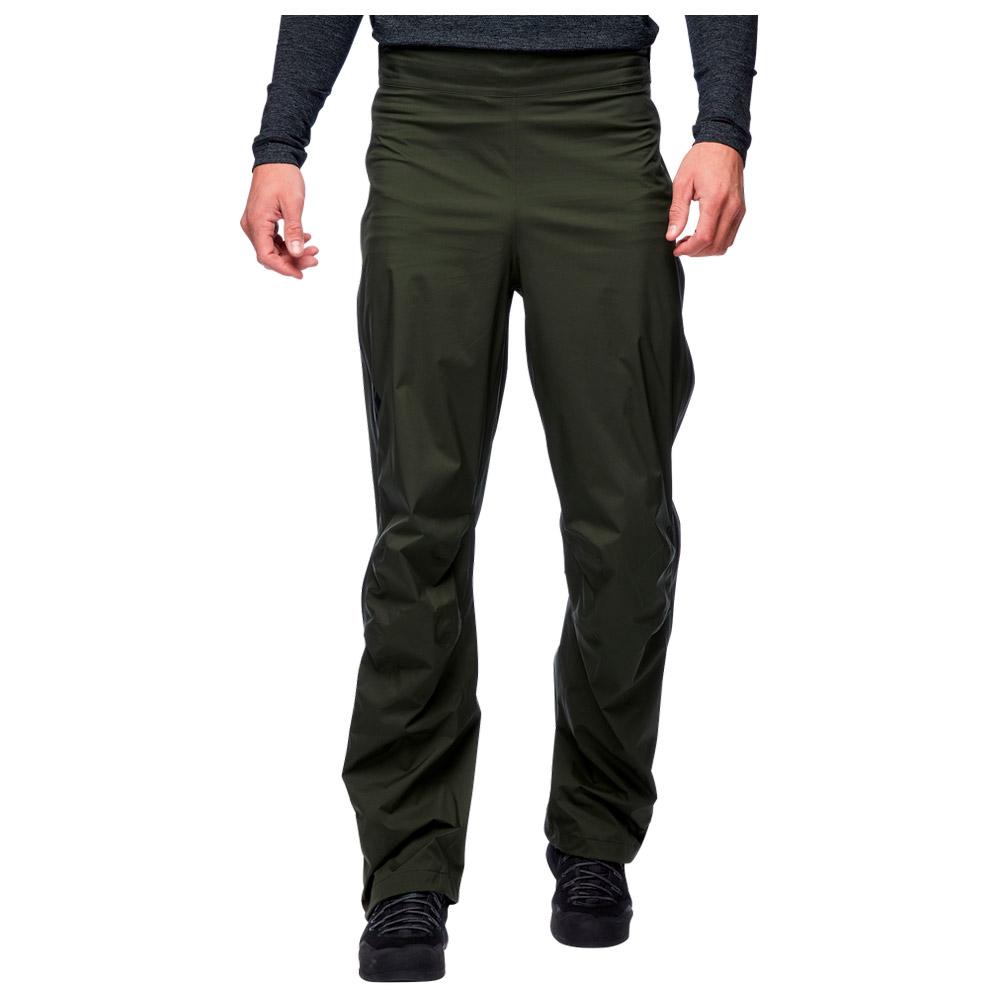 Black Diamond Waterproof Pants M Stormline Stretch Full Zip Rain
