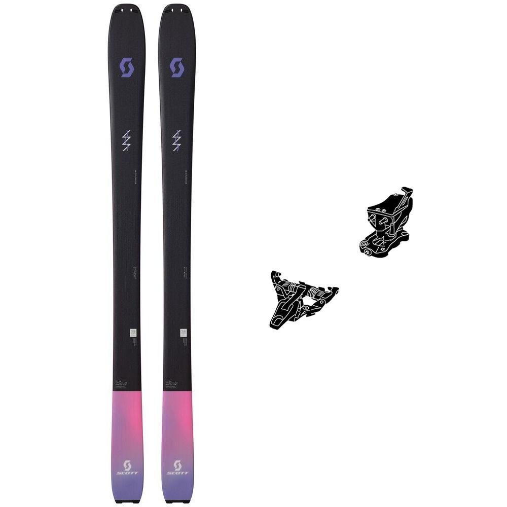 Scott - Touring ski set W's Explorair 88 + bindings - Touring skis