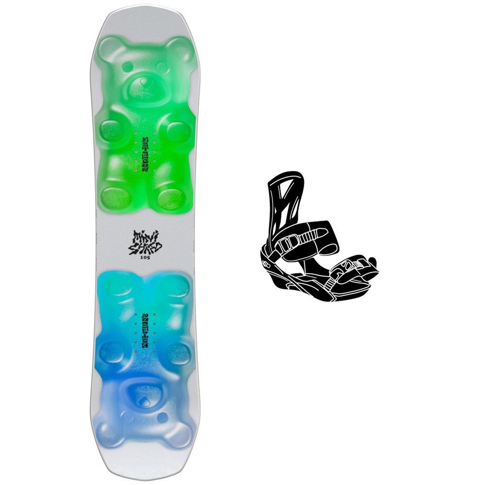 Bataleon - Snowboard-Set Minishred + Bdg - Snowboard