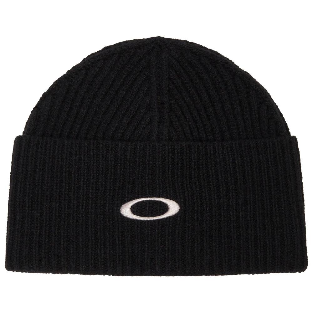 Oakley - Ellipse Ribbed Beanie Blackout - Beanies