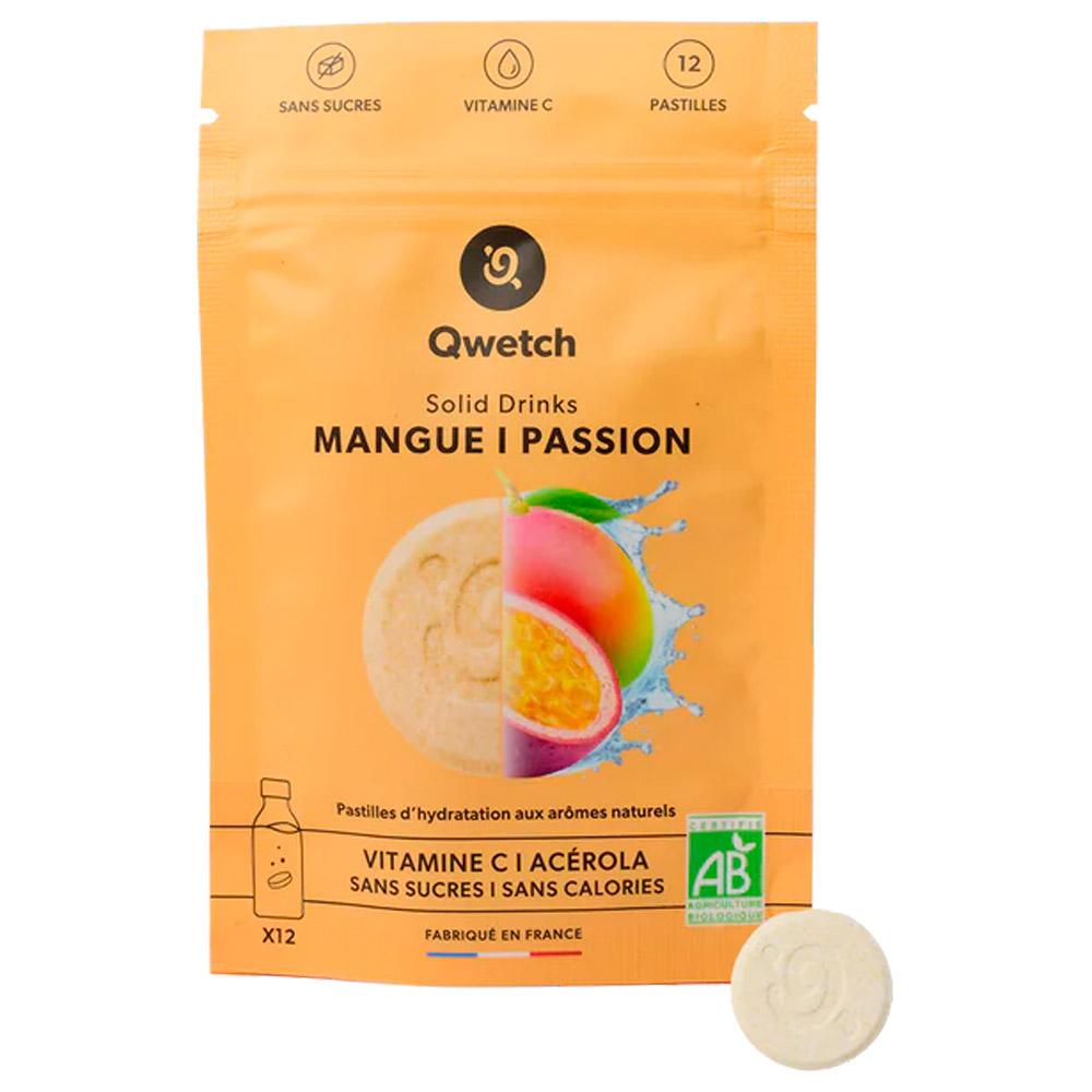 Qwetch - Solid Drinks Bio (x12) Mangue & Passion - Drink