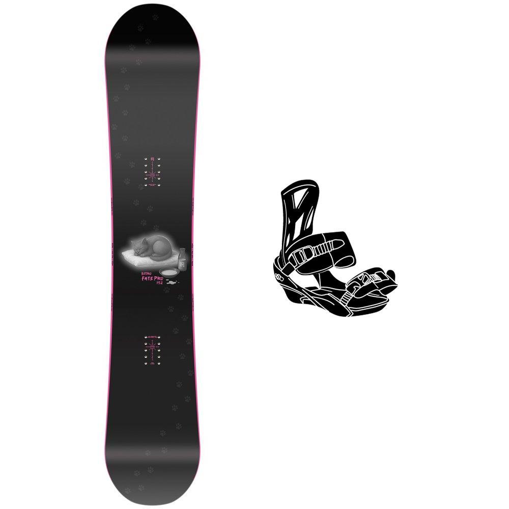 Nitro - Snowboard-Set Fate Pro + Bdg - Snowboard