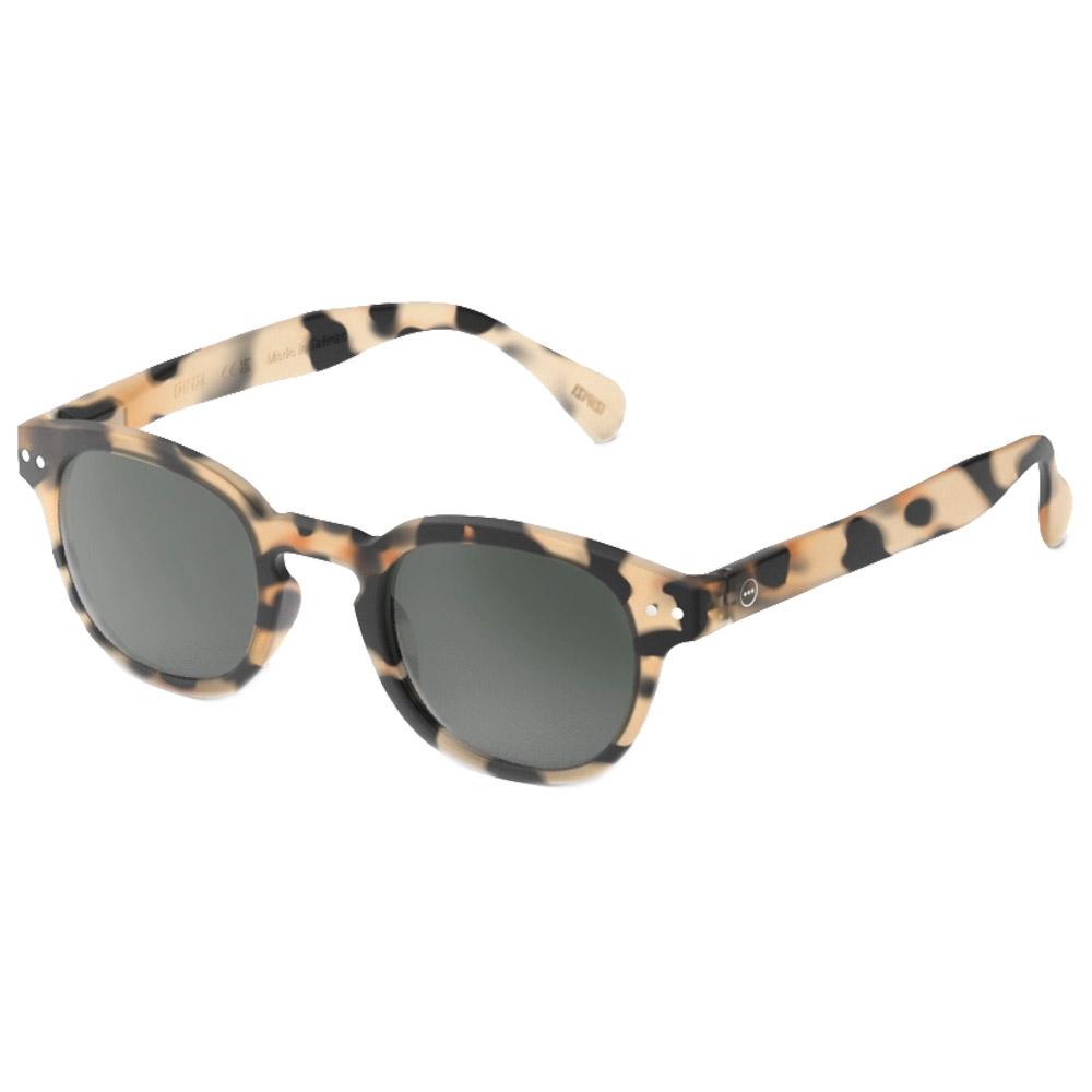 Izipizi - Sun #C Light Tortoise Soft Grey - Sonnenbrille - Grau - Glisshop.de